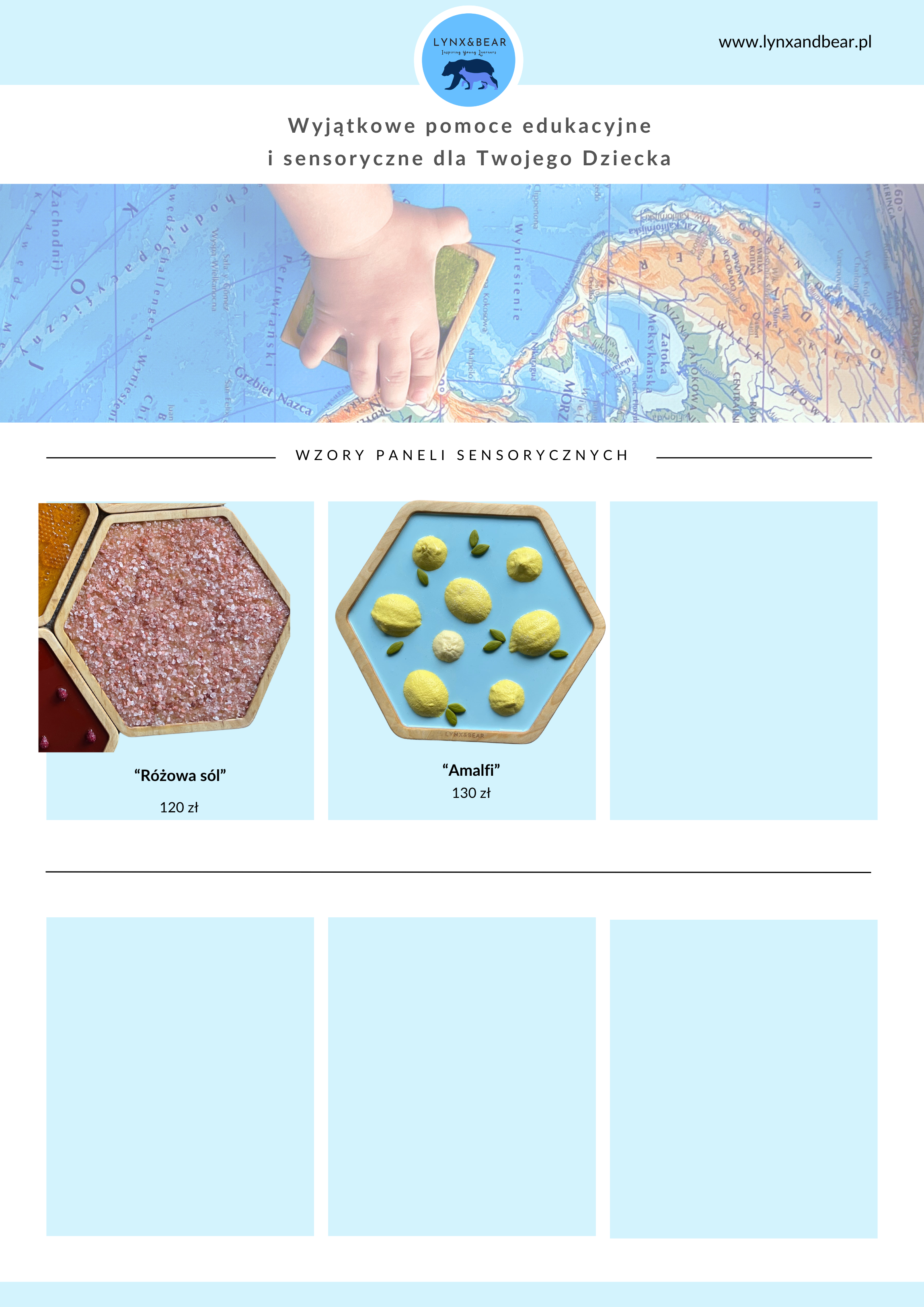 Skomponuj własną ścieżkę sensoryczną "Ósemkę"